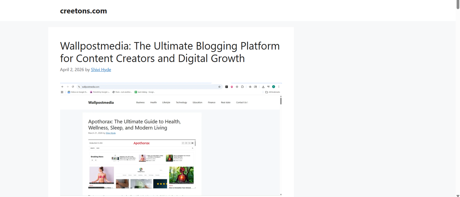 Creetons: A Smarter Way to Build, Grow, and Succeed in Blogging